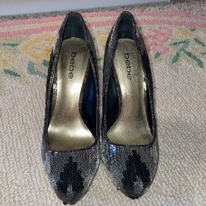BeBe Bedazzled Shoes